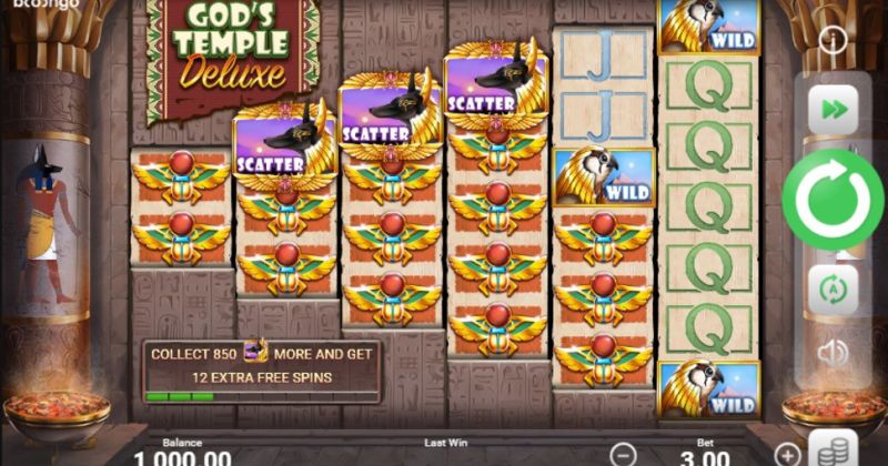 Play in God's Temple Deluxe slot online from Booongo for free now | www.inspectausedcar.com