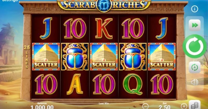 Play in Scarab Riches slot online from Booongo for free now | www.inspectausedcar.com